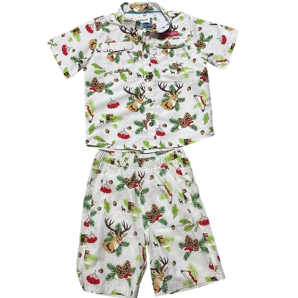 Magellan Christmas Holiday Winter Top and Short Set Bundle 7